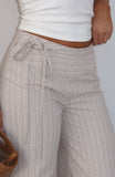 Wont Look Back Pants Beige