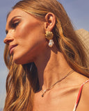 Joyice Drop Shell Earrings