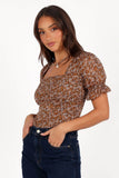 Lucie Top Camel