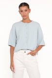 Lilith Knit Top Blue