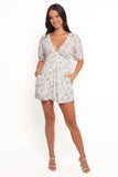 Ashio Romper Blue Floral