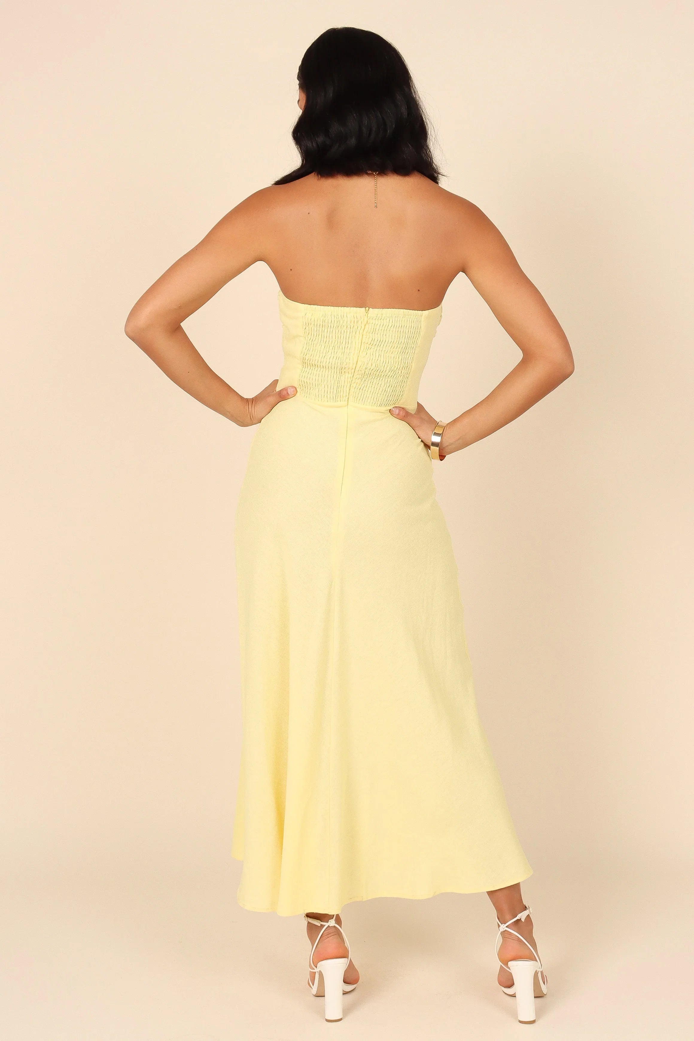 Rosetta Dress Lemon