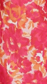 Miya Maxi Dress Pink Red Floral