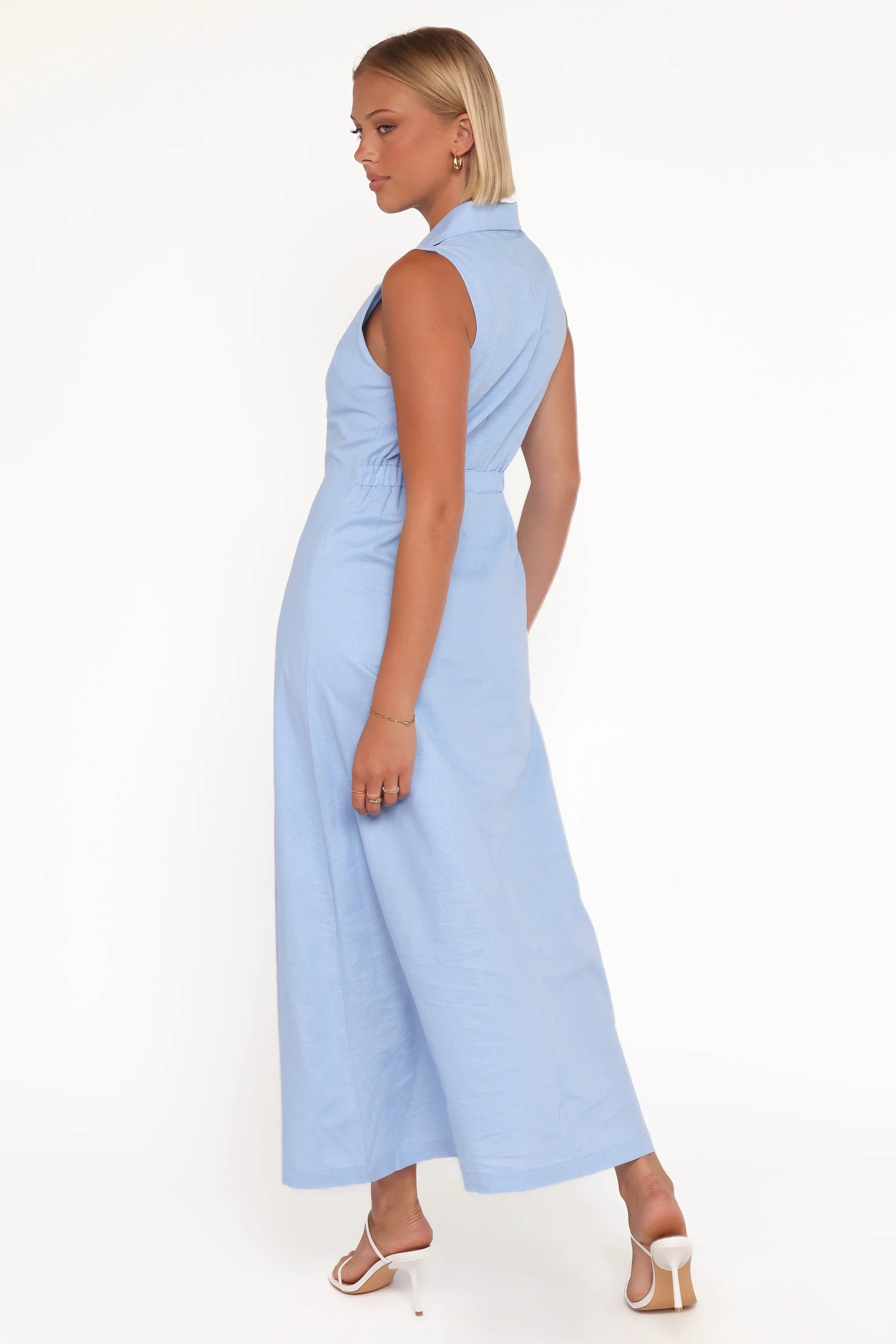 Galia Midi Dress Blue