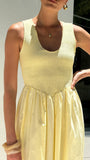 Amira Maxi Dress Yellow