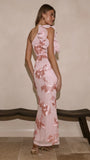 Darlee Maxi Dress Blush Pink Floral