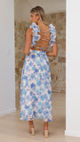 Galilhai Maxi Dress Blue Floral