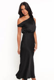 Clare Midi Dress Black
