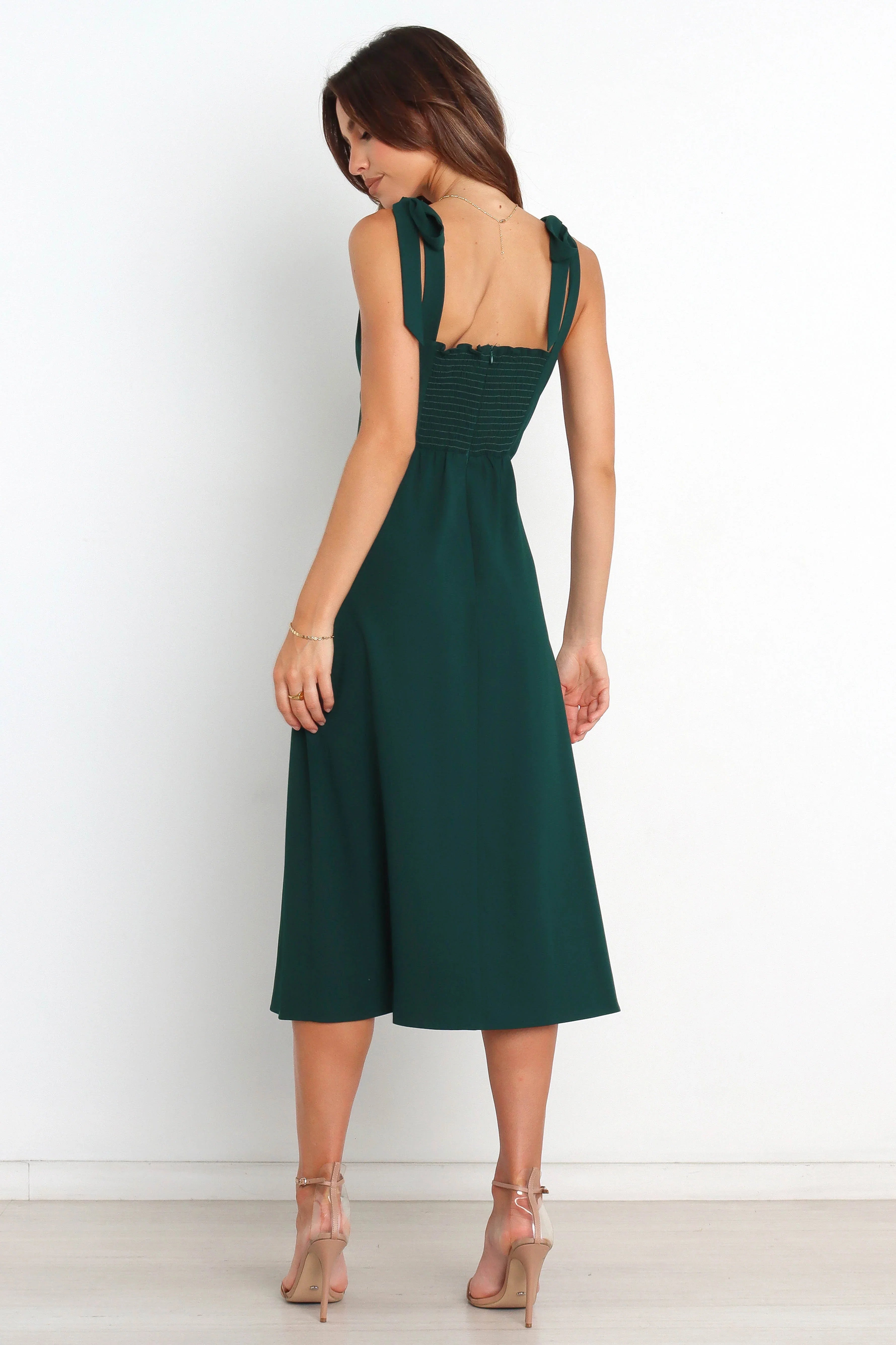 Laurel Dress Emerald
