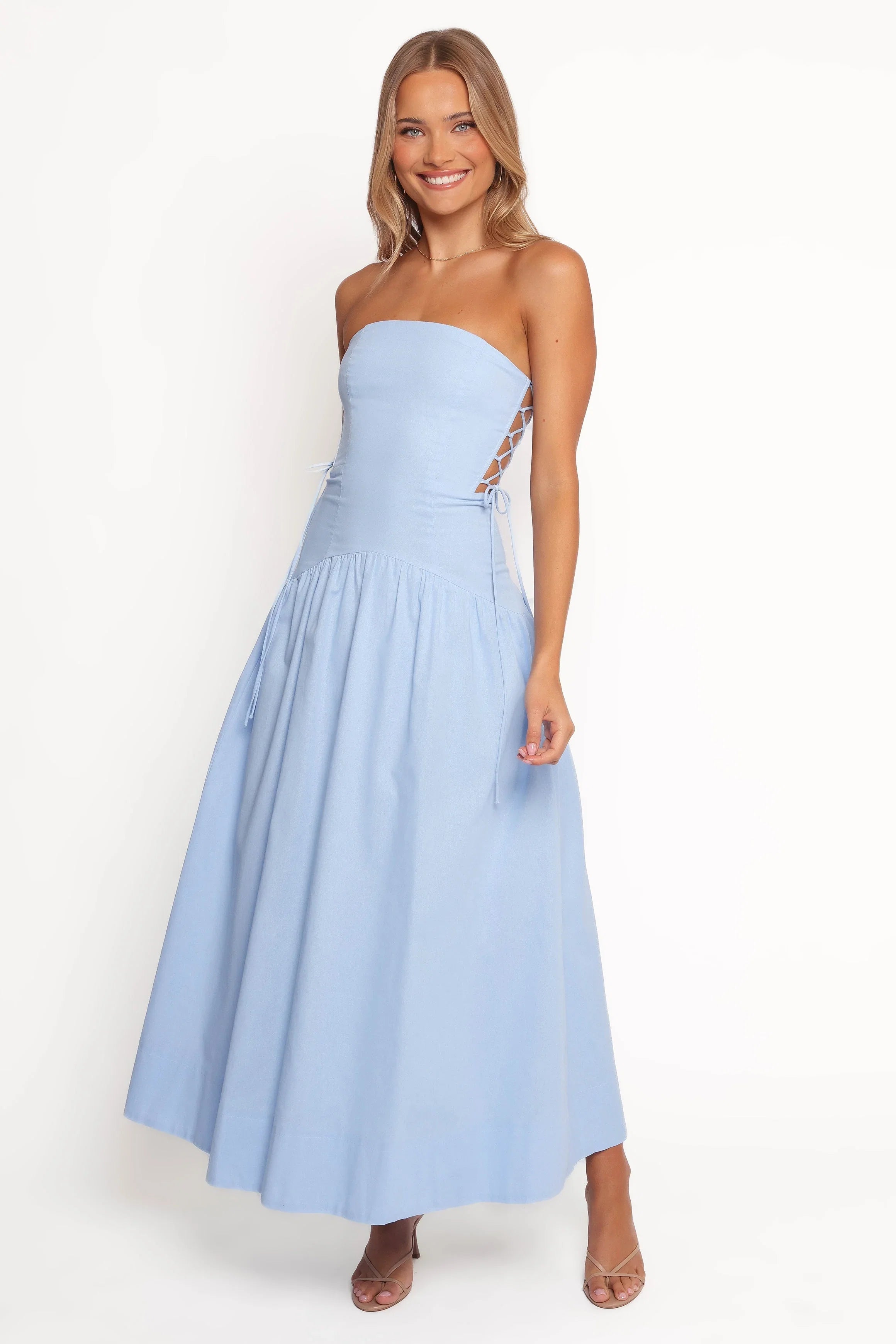Maude Maxi Dress Blue