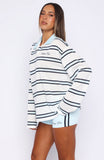 Verano Sixteen Carmen Long Sleeve Oversized Jersey White