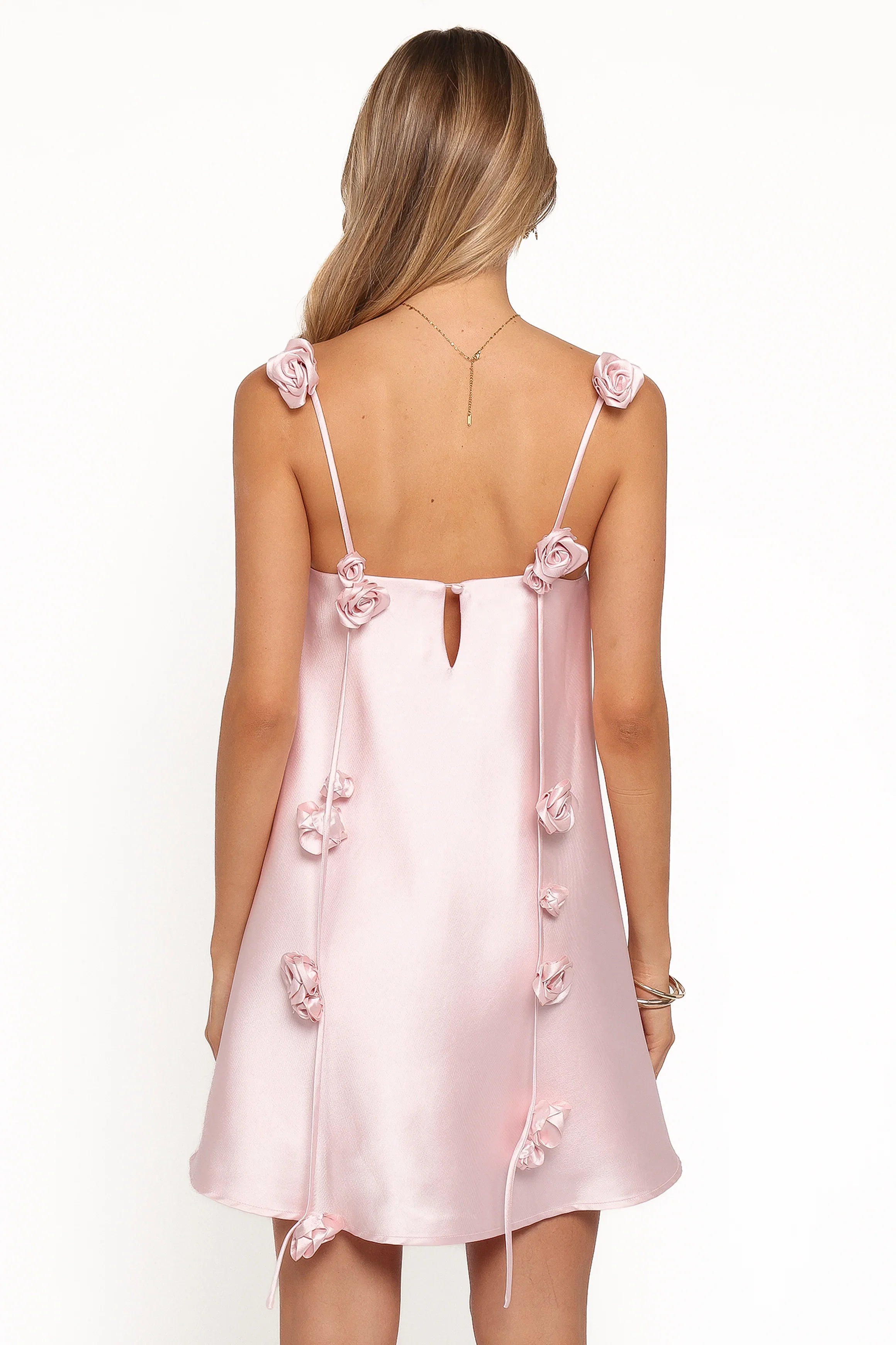 Airlie Mini Dress Baby Pink