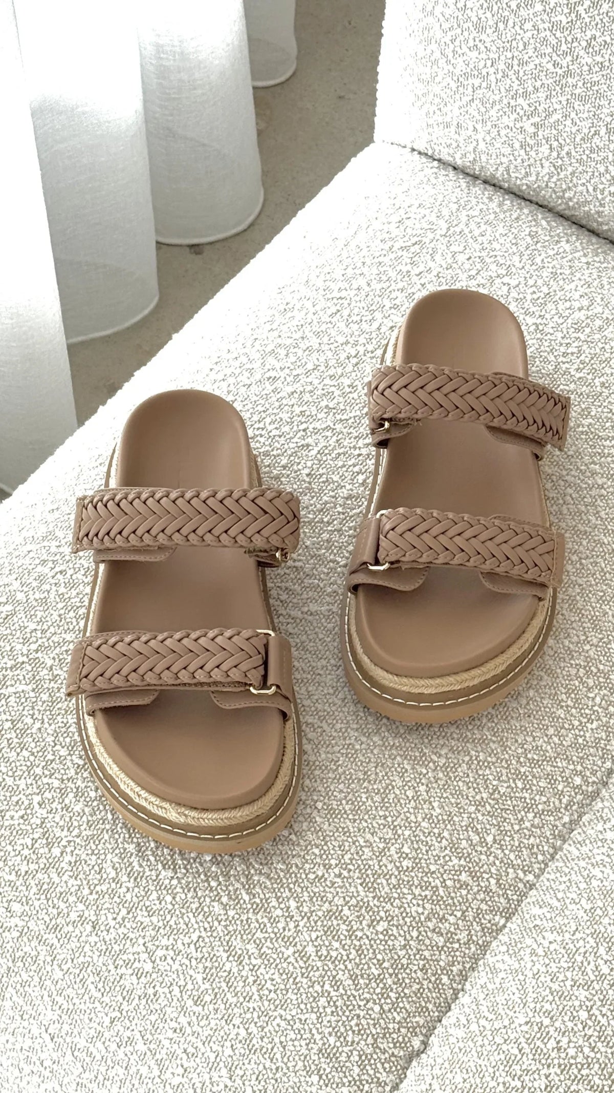 Alva Slides Light Cashew