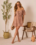 Pure Essence Tiered Babydoll Dress