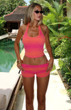 Sweet As Summer Halter Top Summer Sunrise