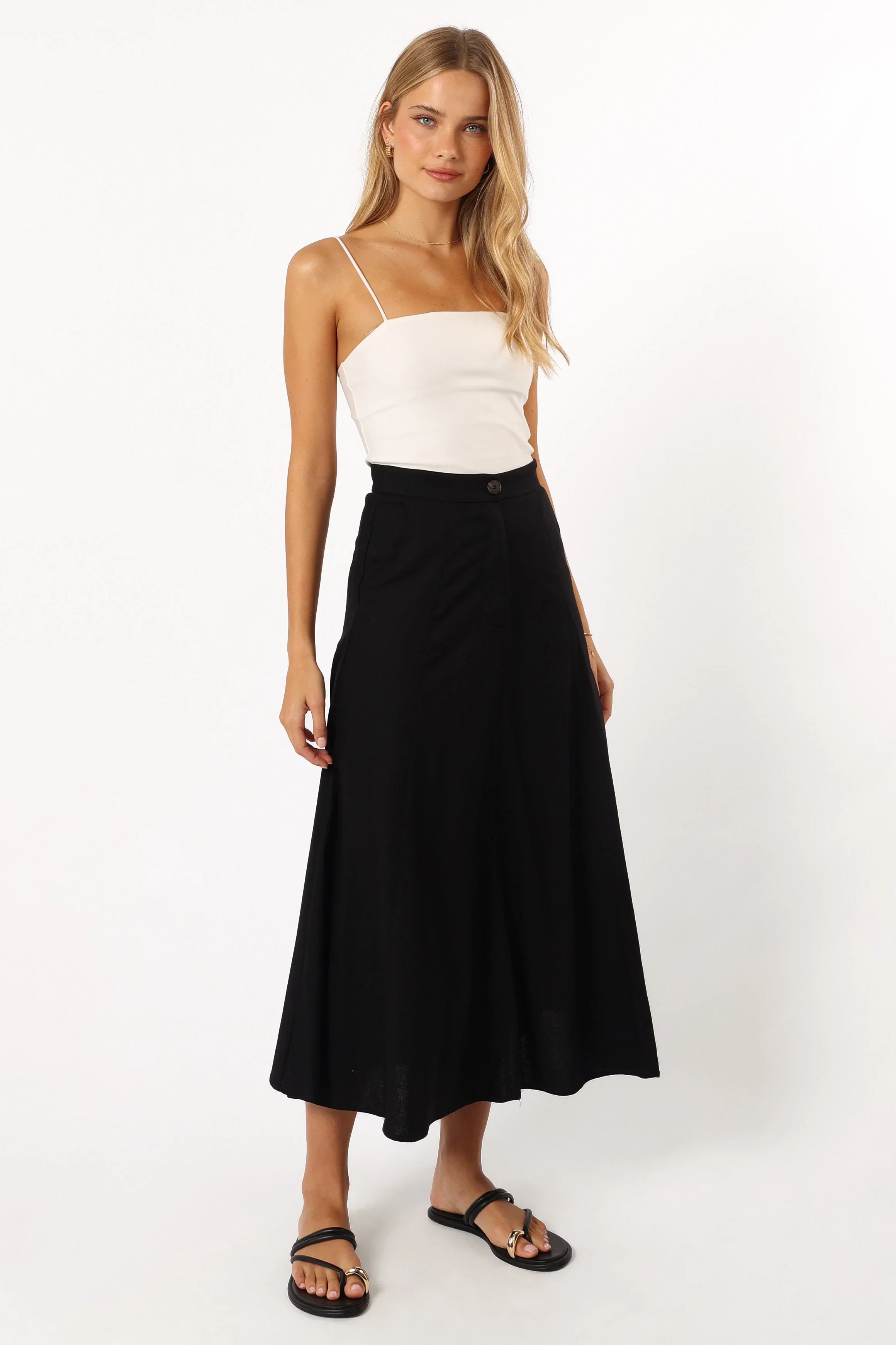 Odetta Maxi Skirt Black