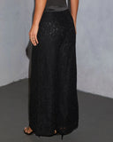 Night Sleigh Lace Straight Leg Pants