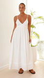 Elouise Maxi Dress White
