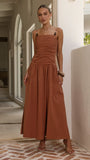 Raziela Maxi Dress Terracotta