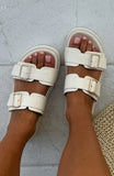 Mila Slides Ivory
