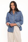 Cornelia Denim Shirt Blue