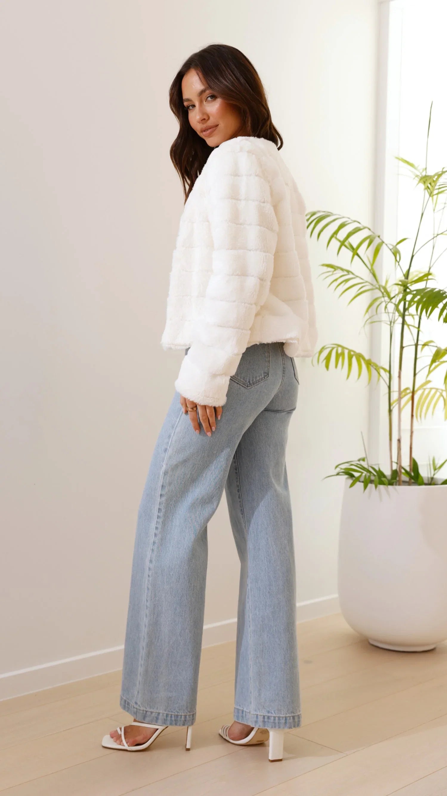 Tully Crop Jacket White