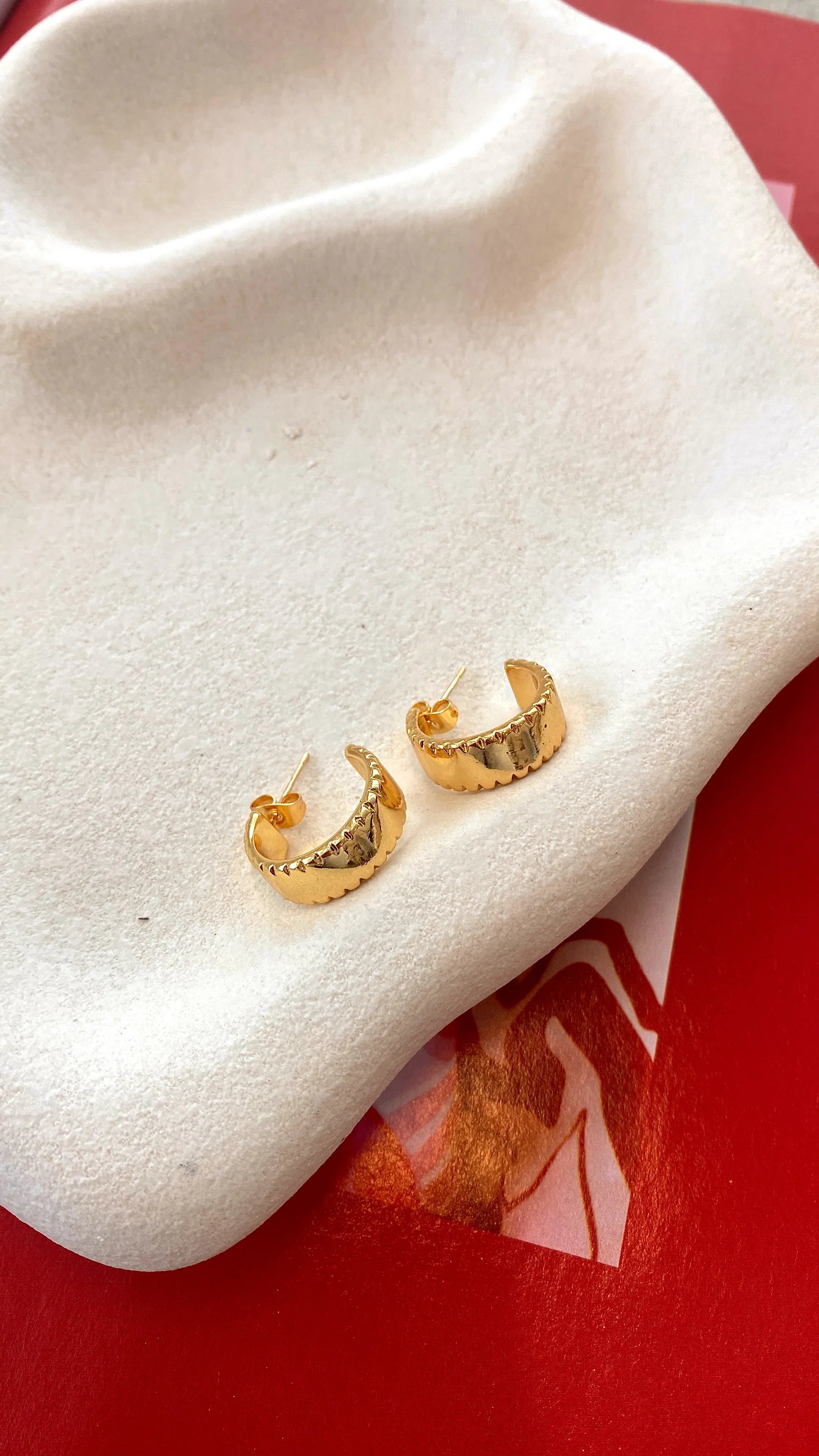 Silvia Earrings Gold