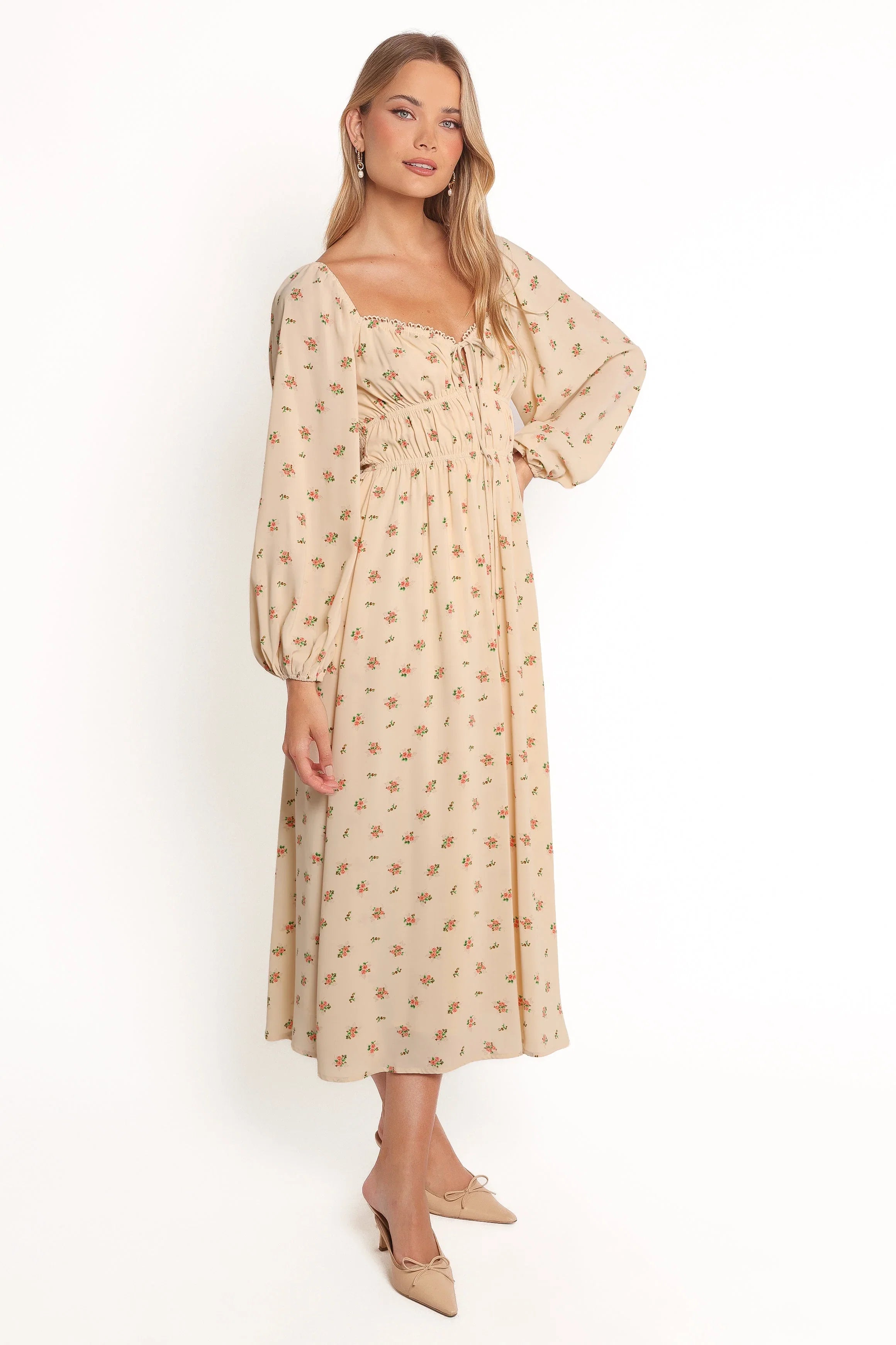 Maureen Maxi Dress Rosebud Floral