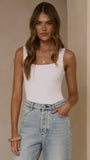 Jameson Bodysuit White