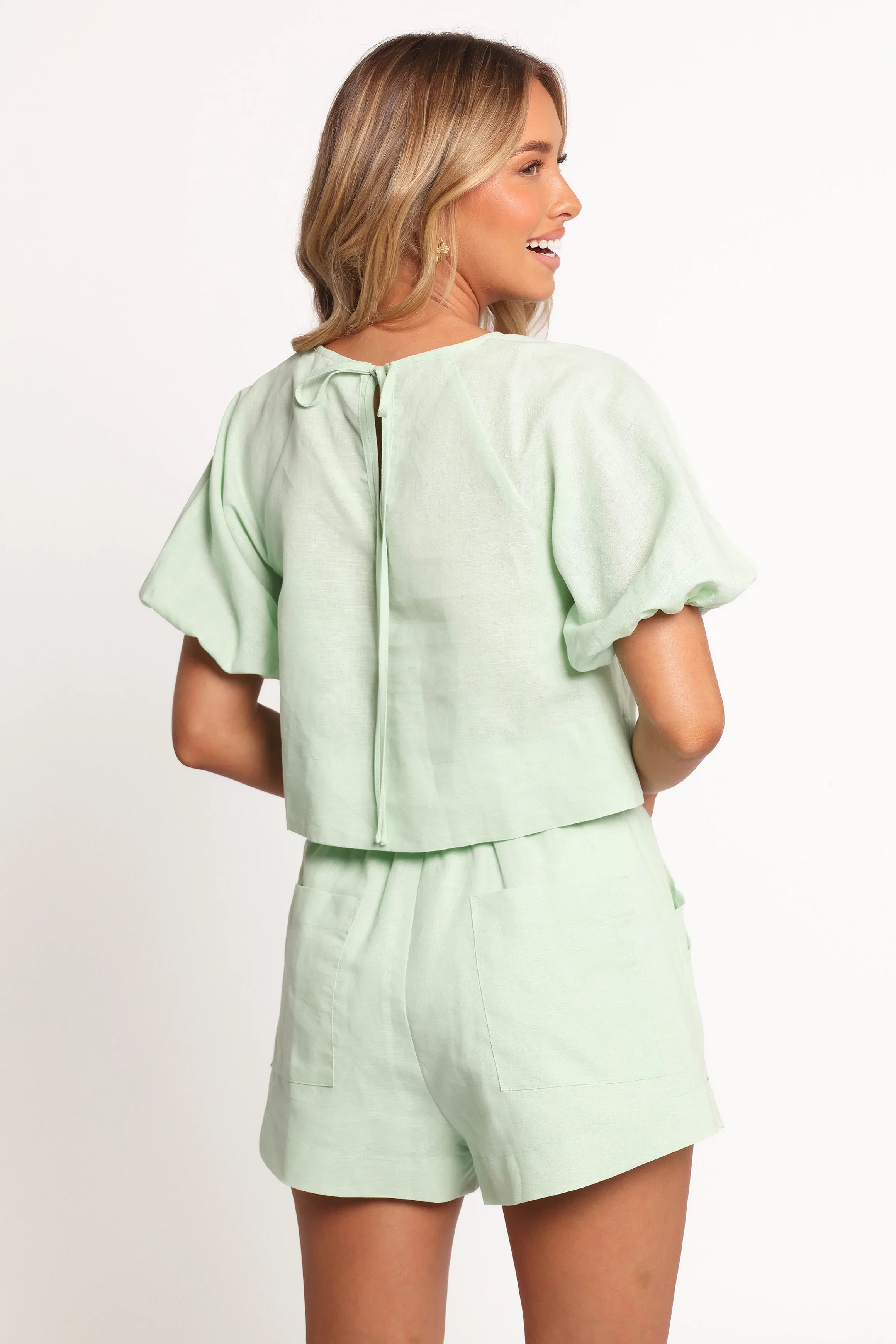 Chelsey Linen Set Sage