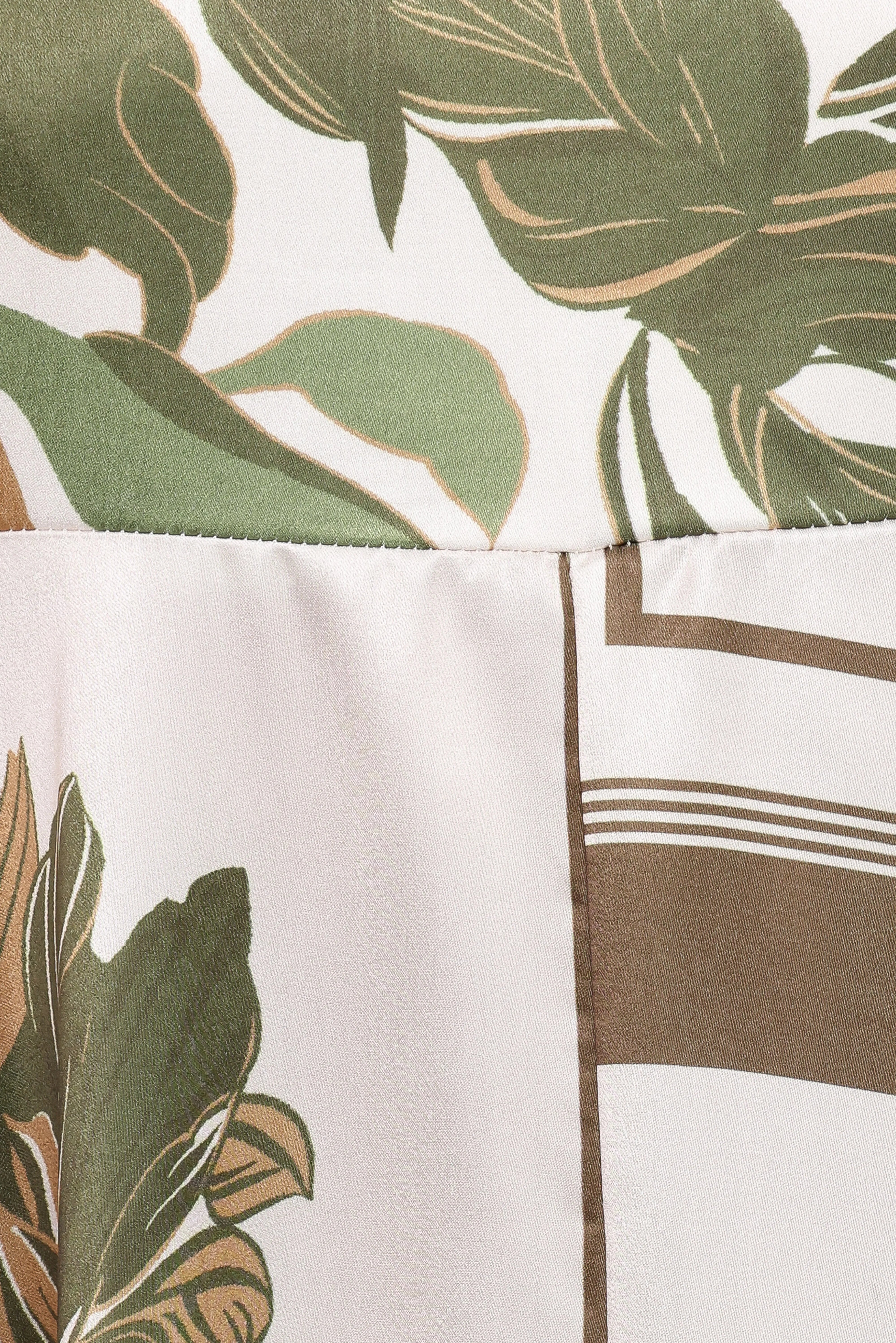Elanor Maxi Dress Olive Print