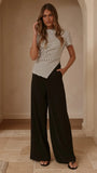 Maeva Tailored Pants Black