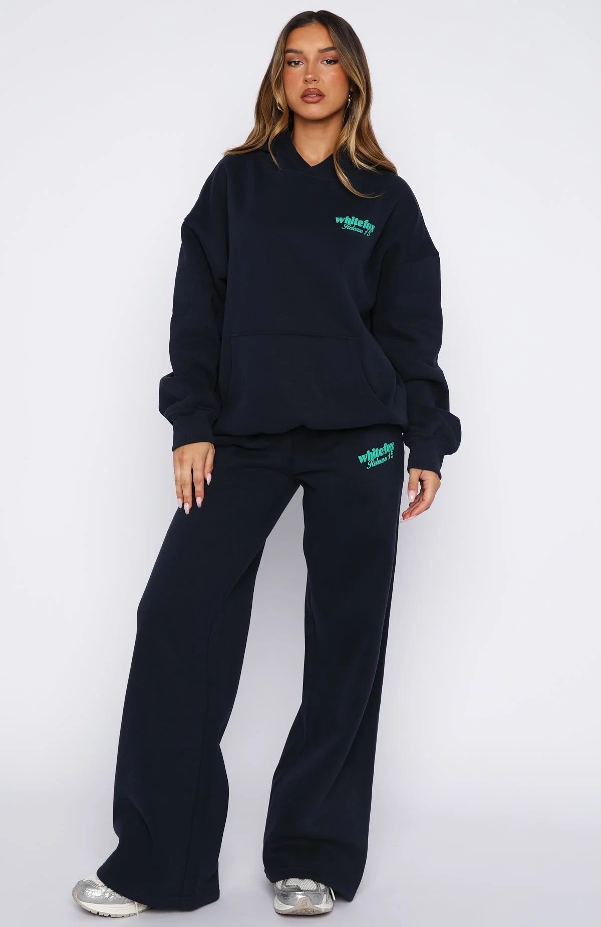 Release 15 Kiana Oversized Hoodie Navy
