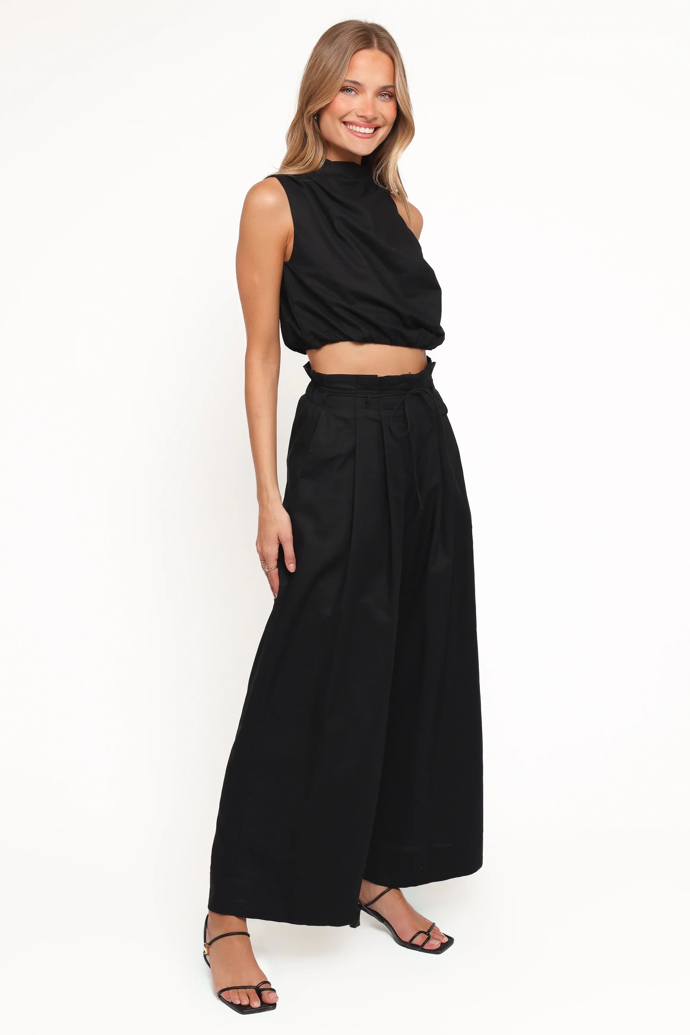 Althea Pant Set Black
