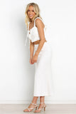 Wye Skirt White