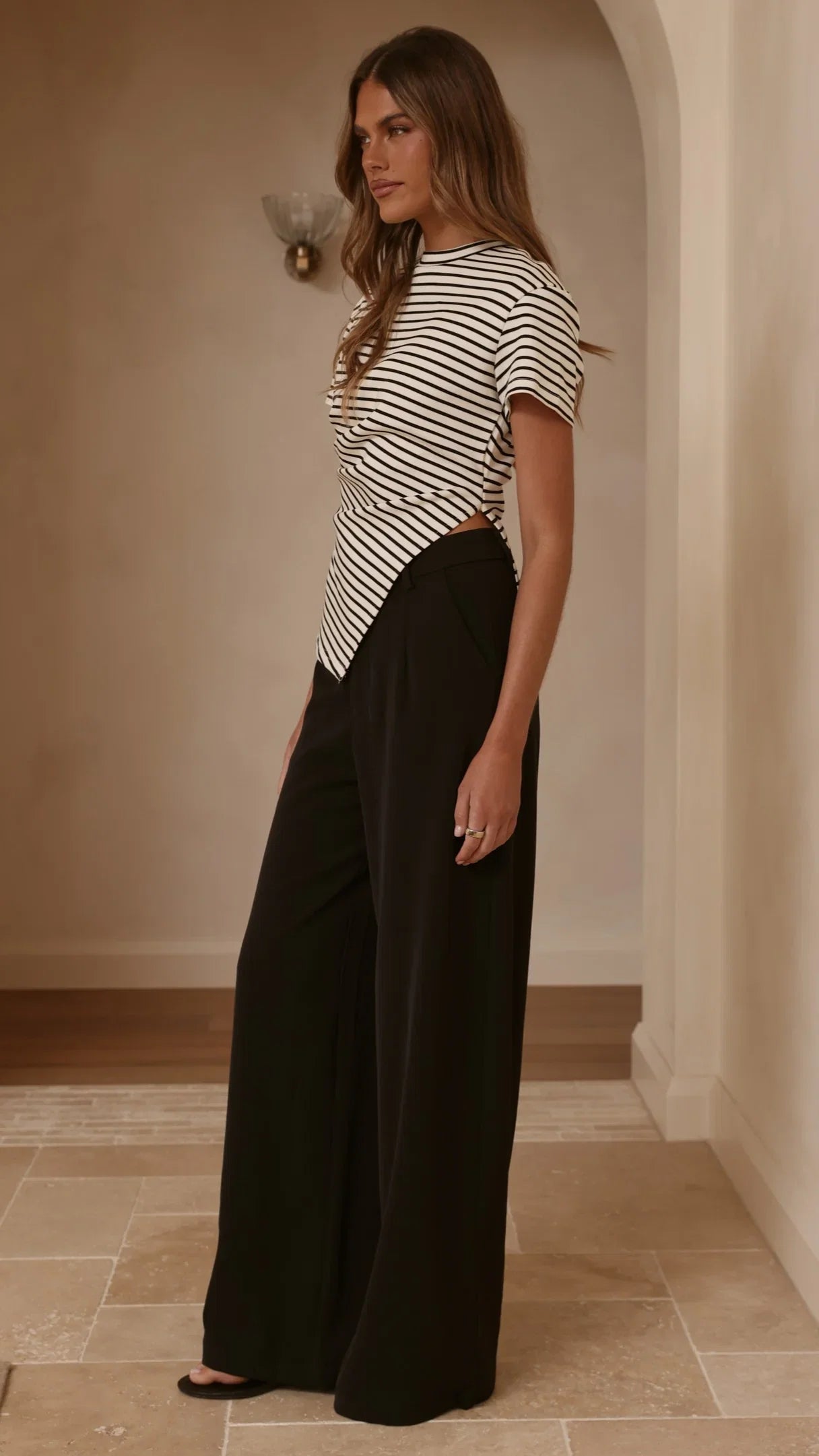 Maeva Tailored Pants Black