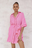 Fabiola Mini Dress Pink