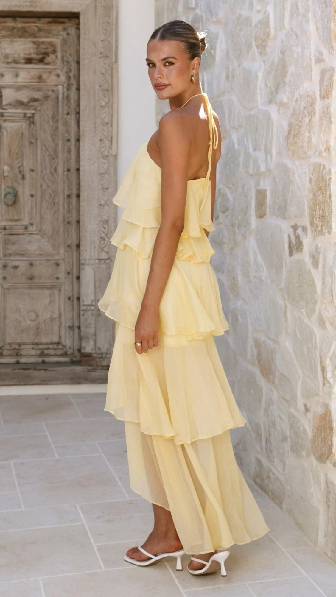 Soho Maxi Dress Yellow