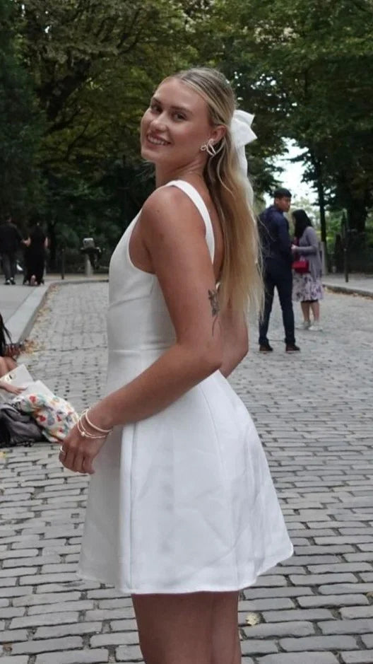 Rafiki Mini Dress White