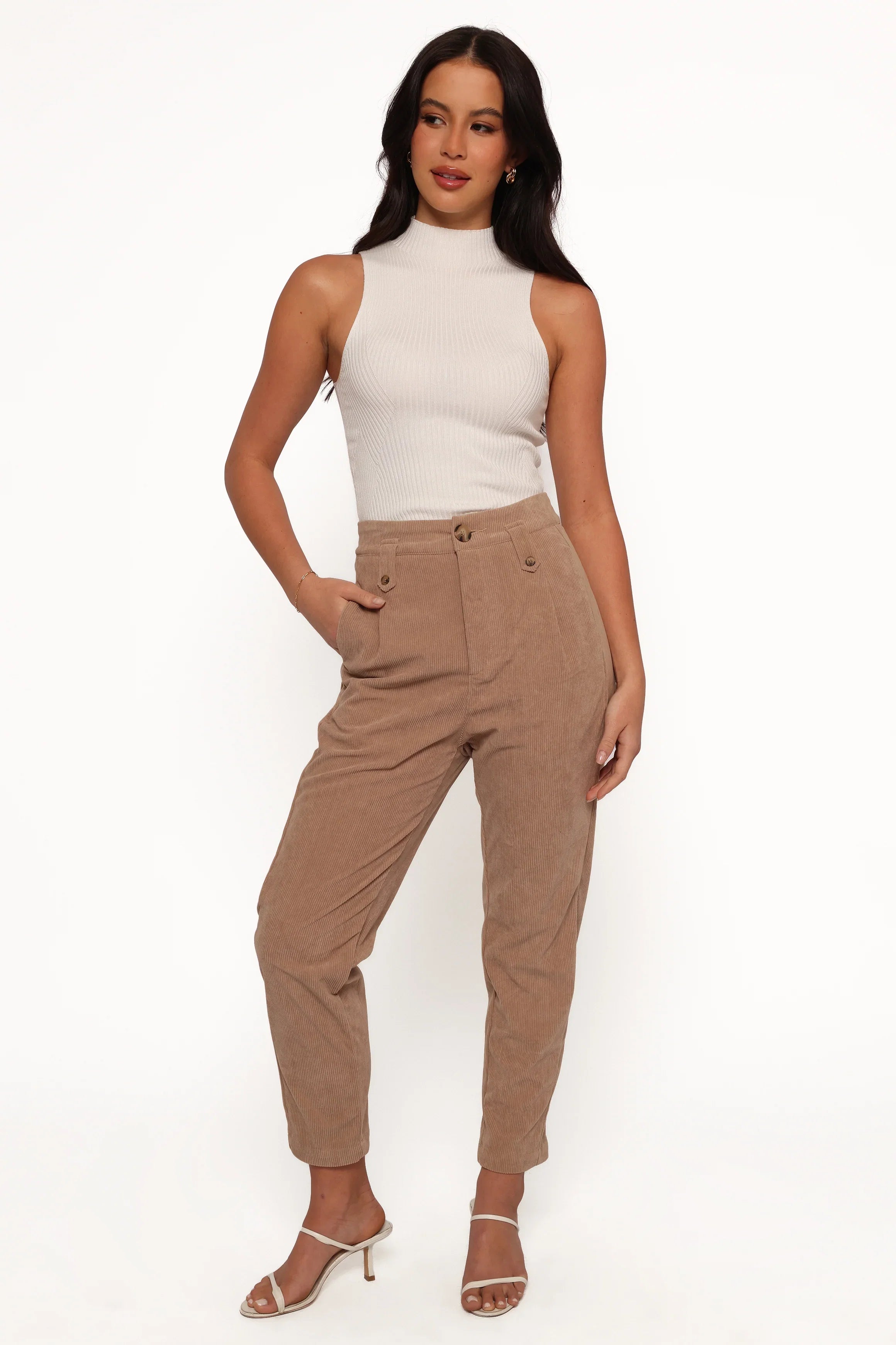 Jones Cord Pant Brown