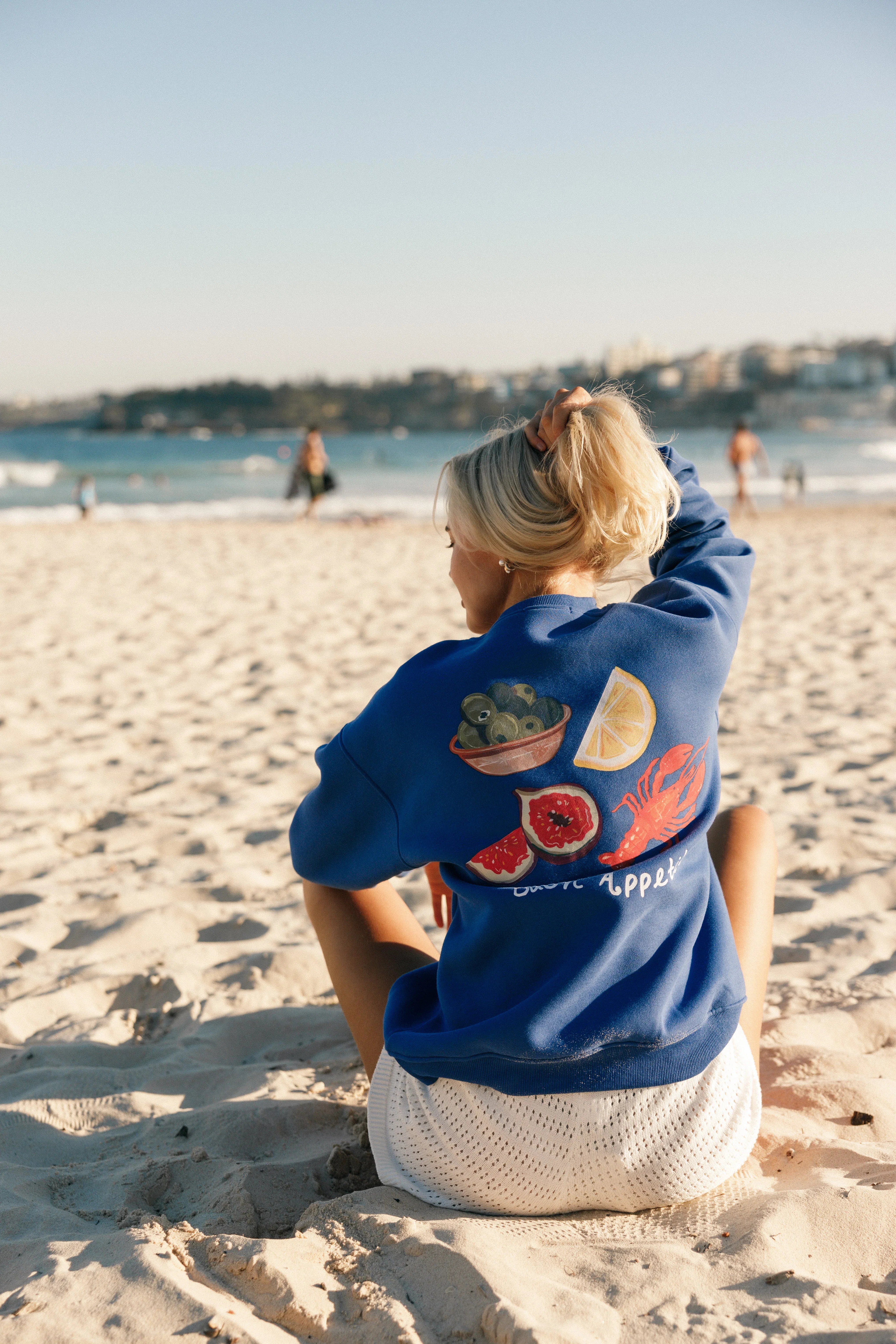 Buon Appetito Crewneck Sweatshirt Royal