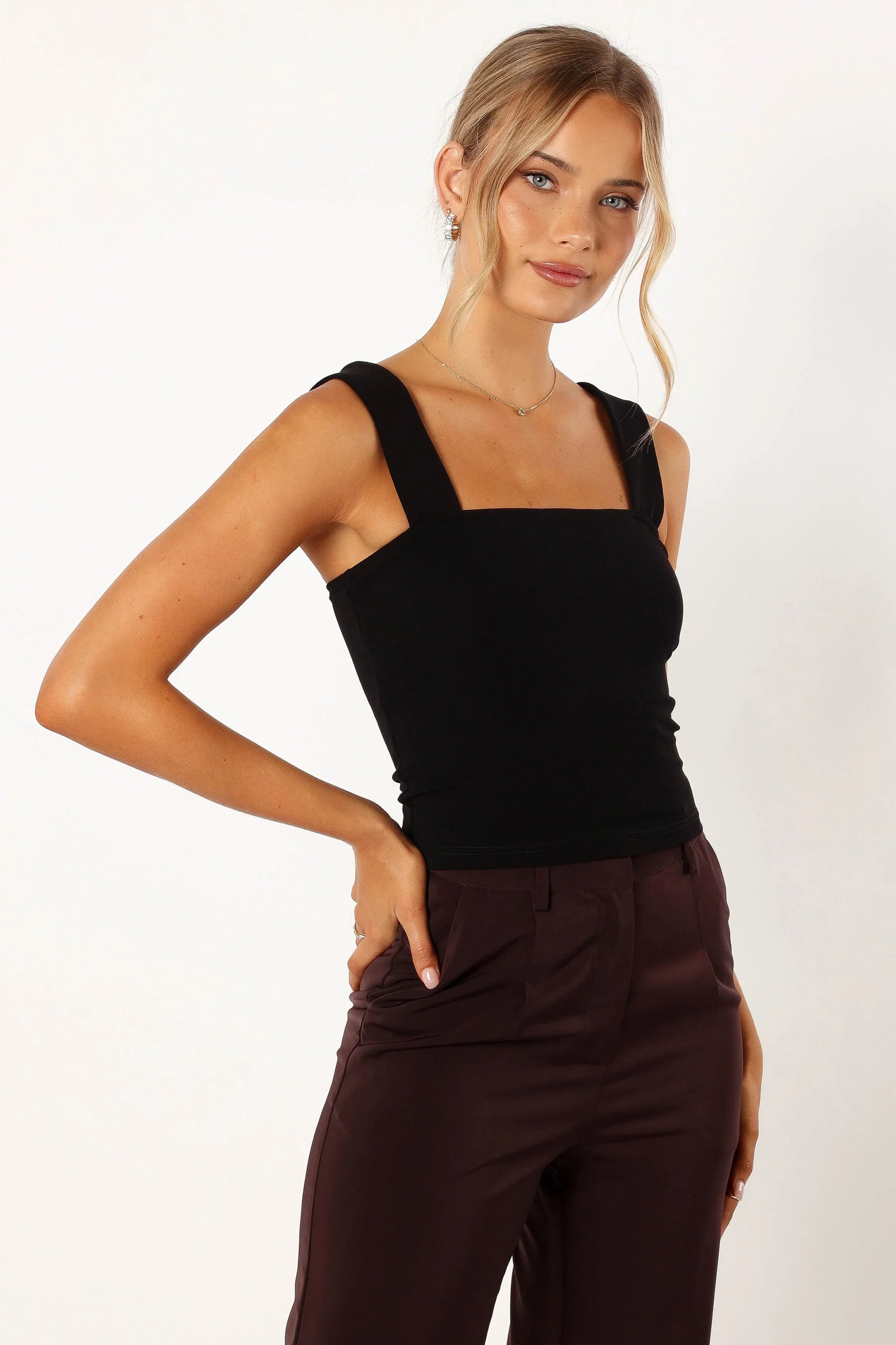 Yelena Top Black
