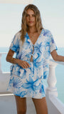 Miranda Top Ocean Bloom