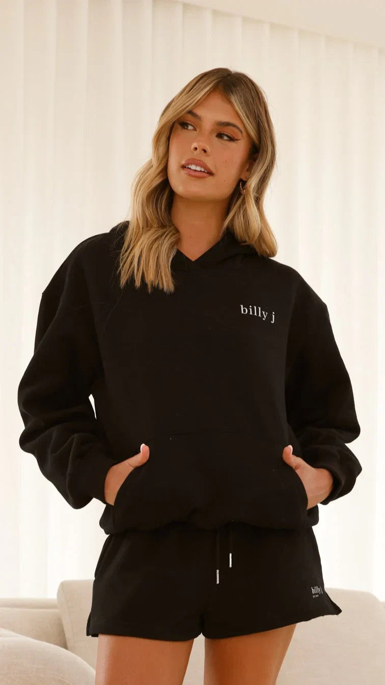 Billy J Hoodie Black