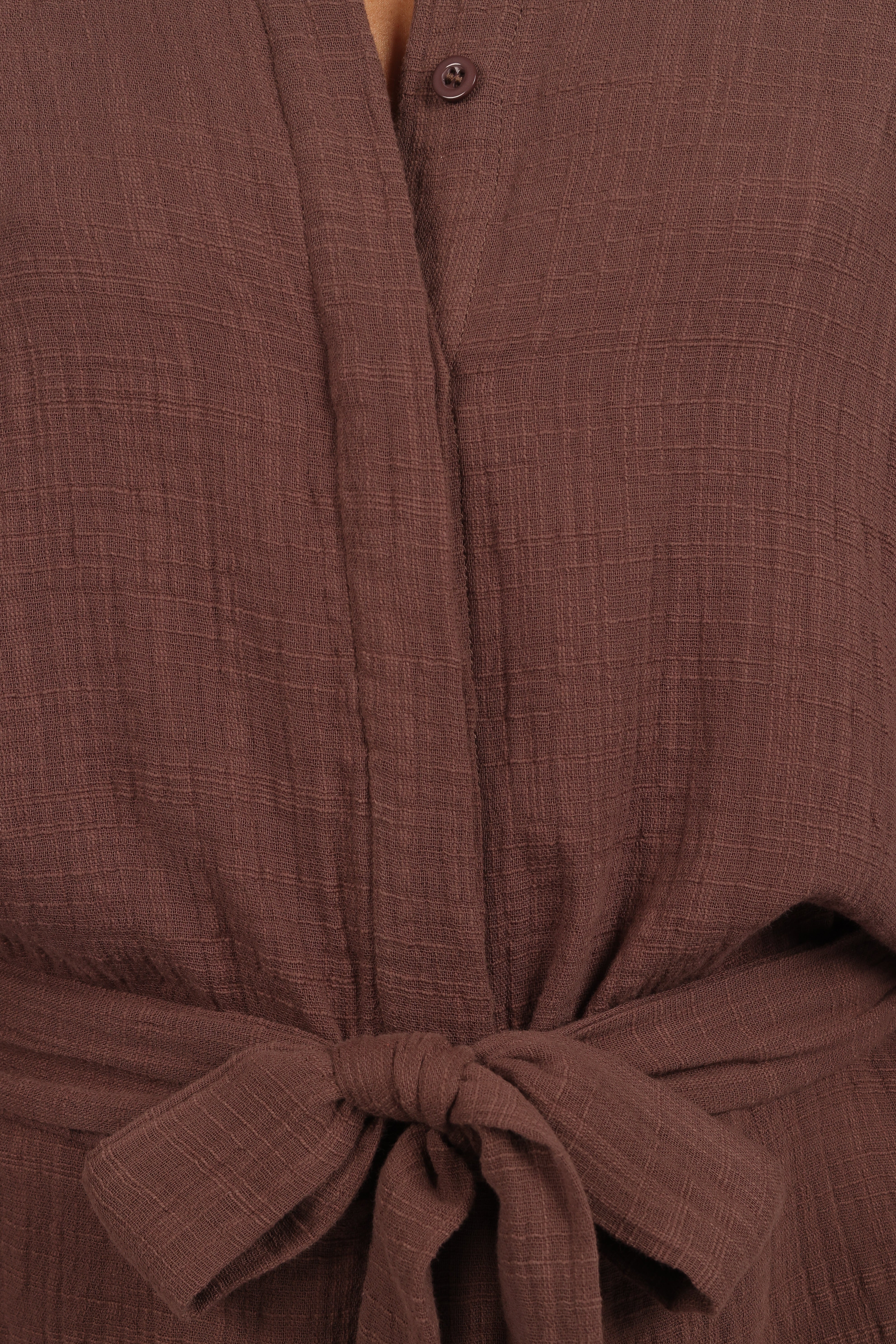 Jemmy Romper Chocolate Brown