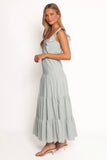 Lillian Maxi Dress Pale Blue