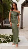 Frida Maxi Dress Olive