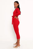 Helena Dress Red
