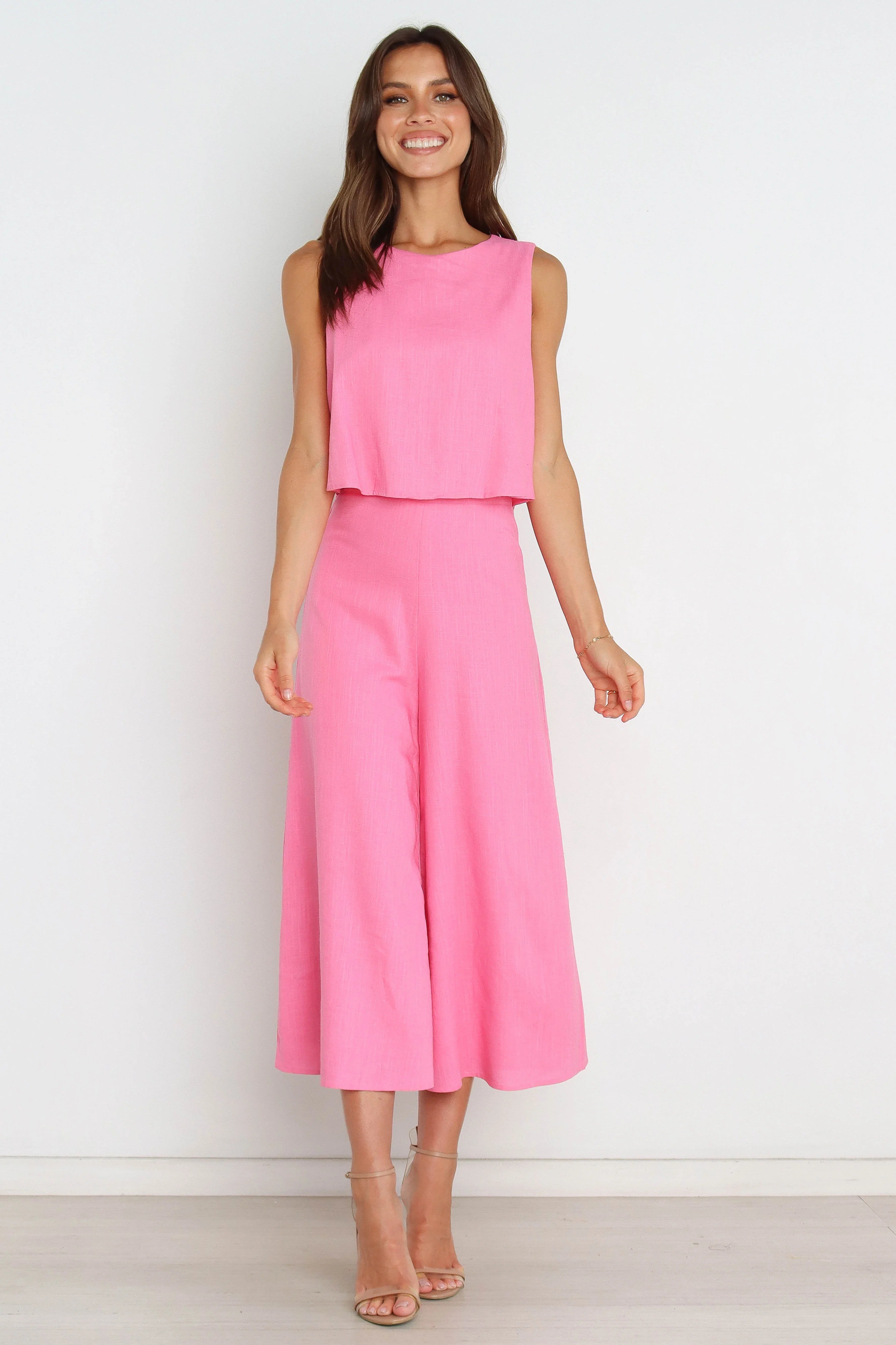 Femme Jumpsuit Pink
