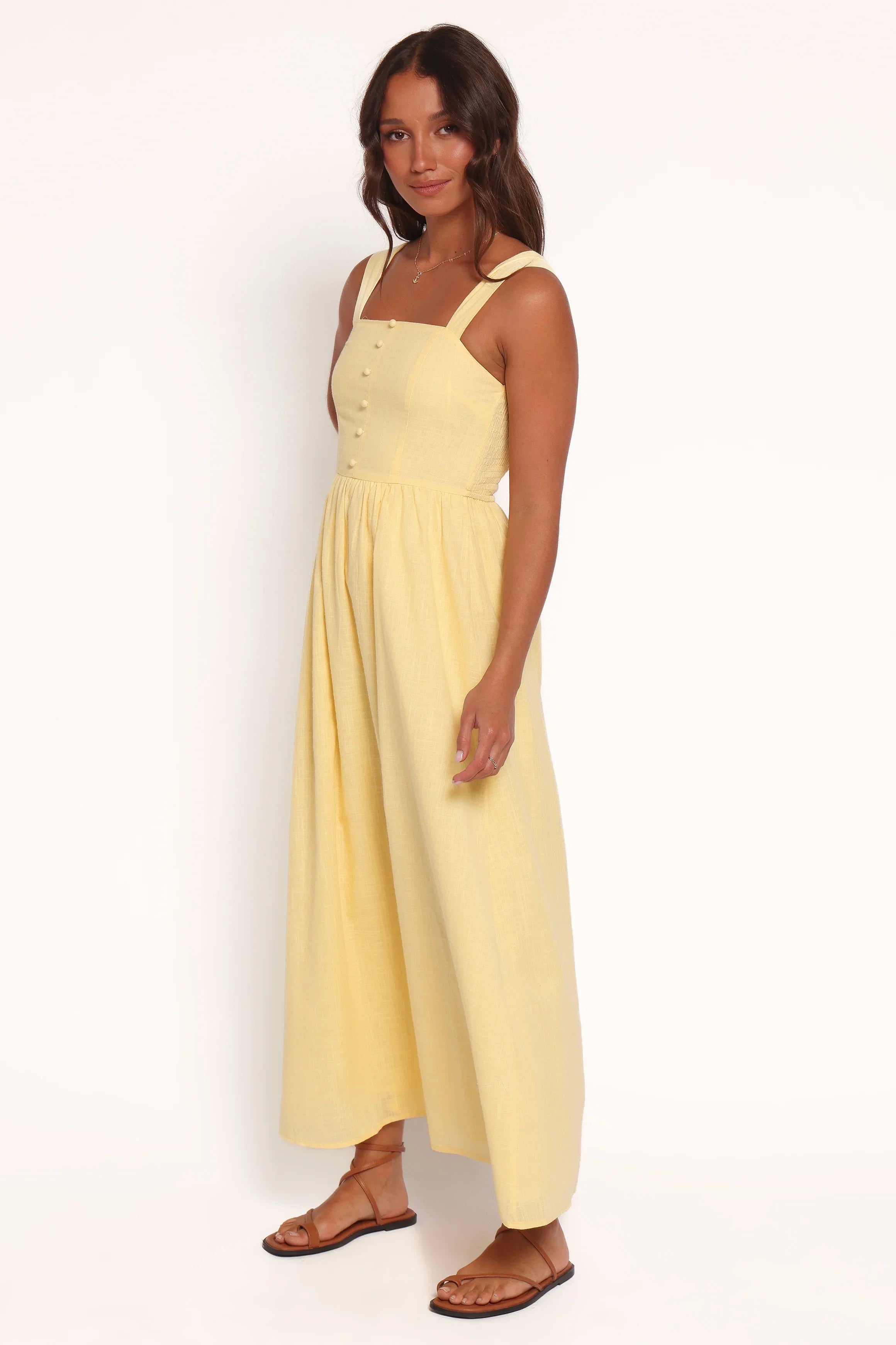 Caty Maxi Dress Yellow